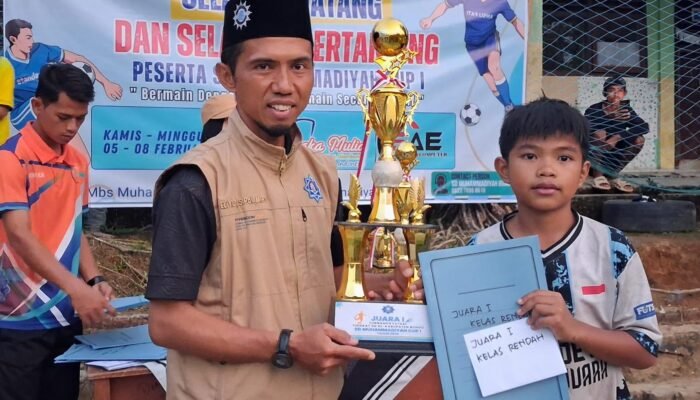 SD Muhammadiyah Cup I Sukses Digelar, Ajang Silaturahmi dan Prestasi Futsal Pelajar SD se-Kabupaten Bungo