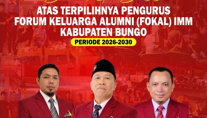 Terbentuknya FOKAL IMM Bungo, Perkuat Silaturahmi Alumni Muhammadiyah